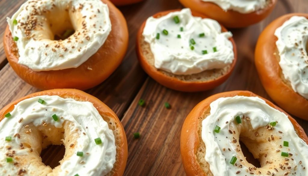 Bagels with Cream Cheese