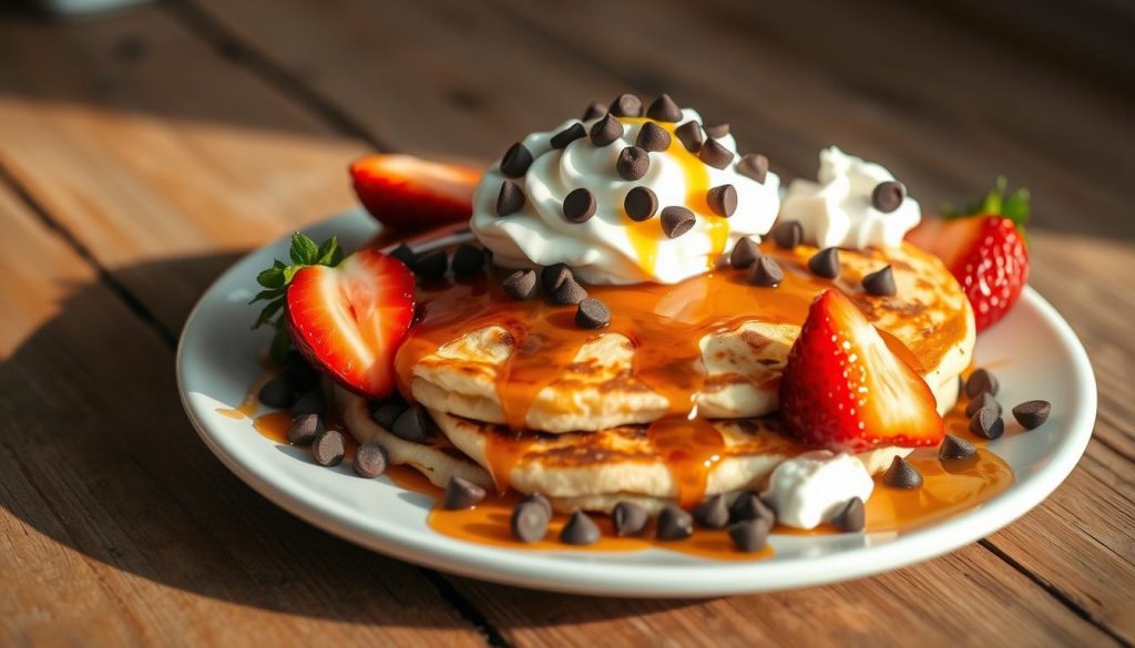 Chocolate Chip Pancake Toppings