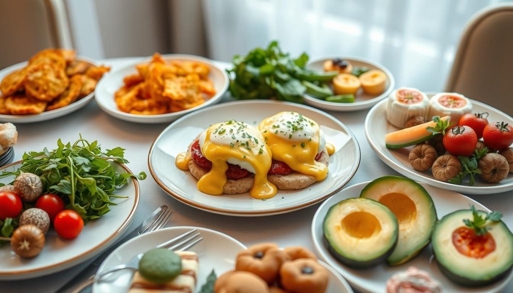 Eggs Benedict side dishes