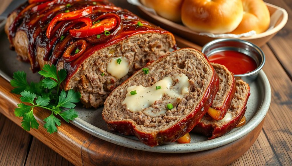 Philly Cheesesteak Meatloaf