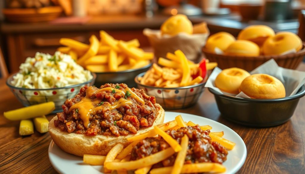 Sloppy Joe side dishes