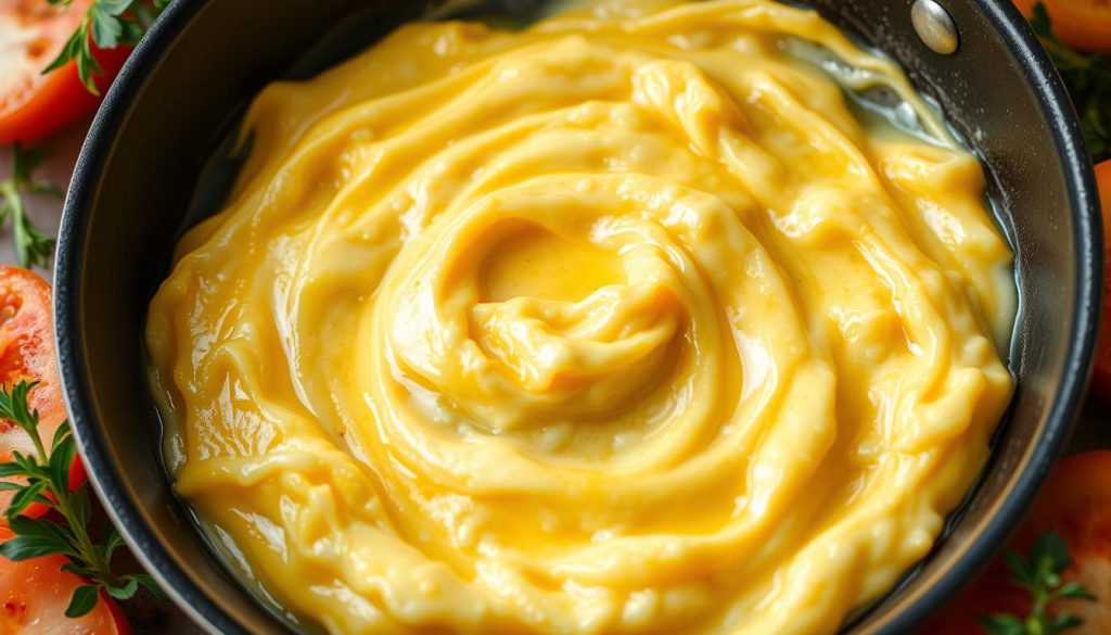 Swirling and Sweeping Scrambled Eggs