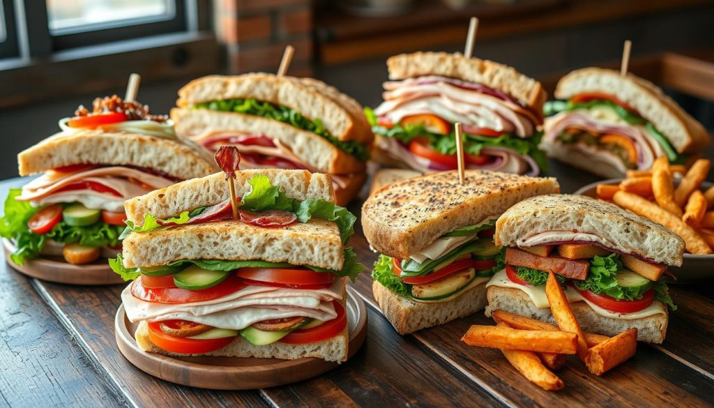 club sandwich variations