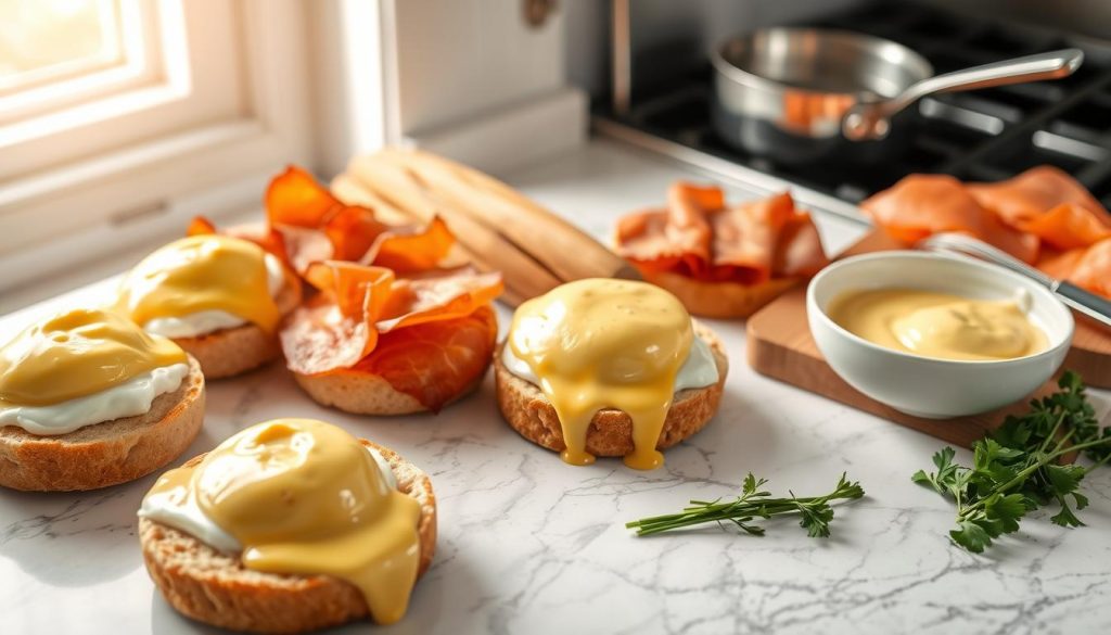 how to make eggs benedict