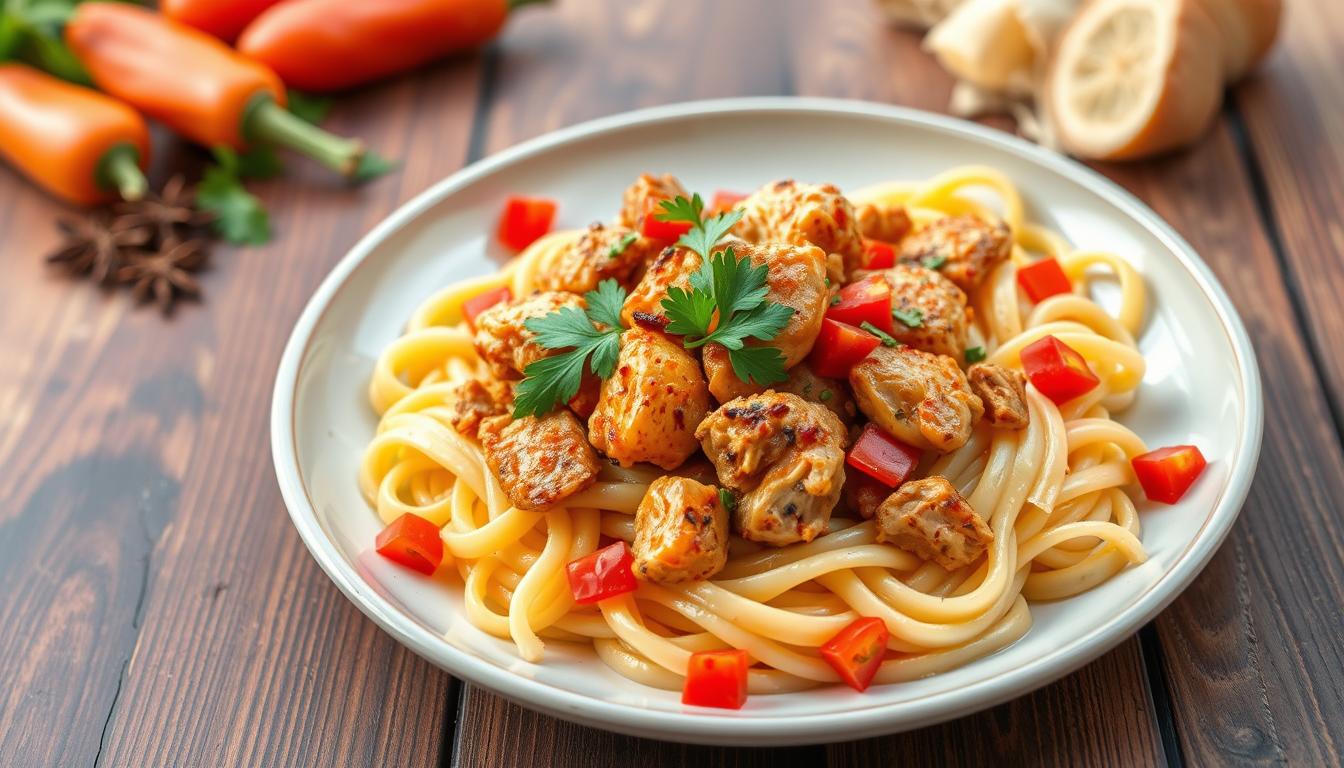 jerk chicken pasta