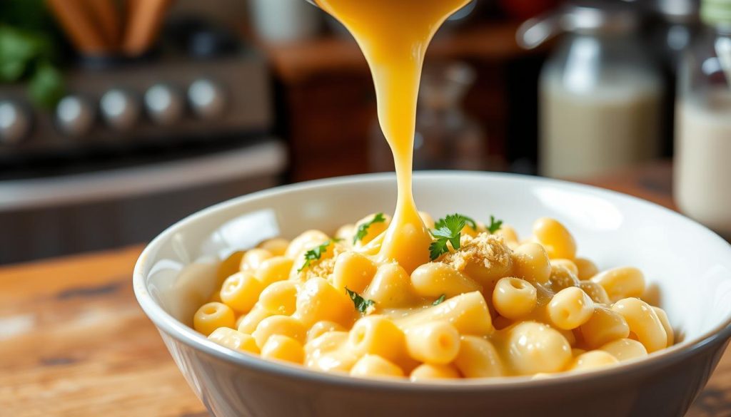 macaroni and cheese with evaporated milk