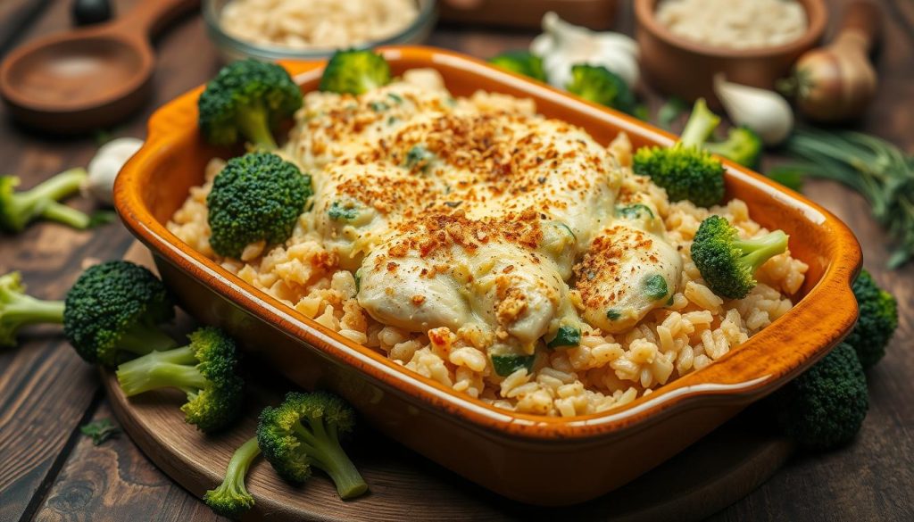 Chicken Broccoli Rice Casserole