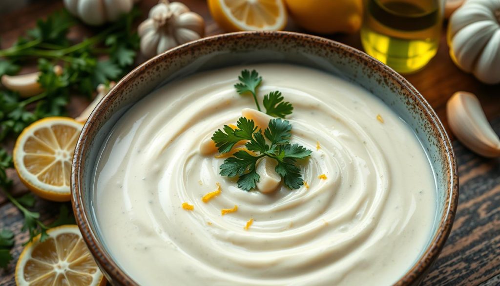 Creamy Lemon Garlic Sauce