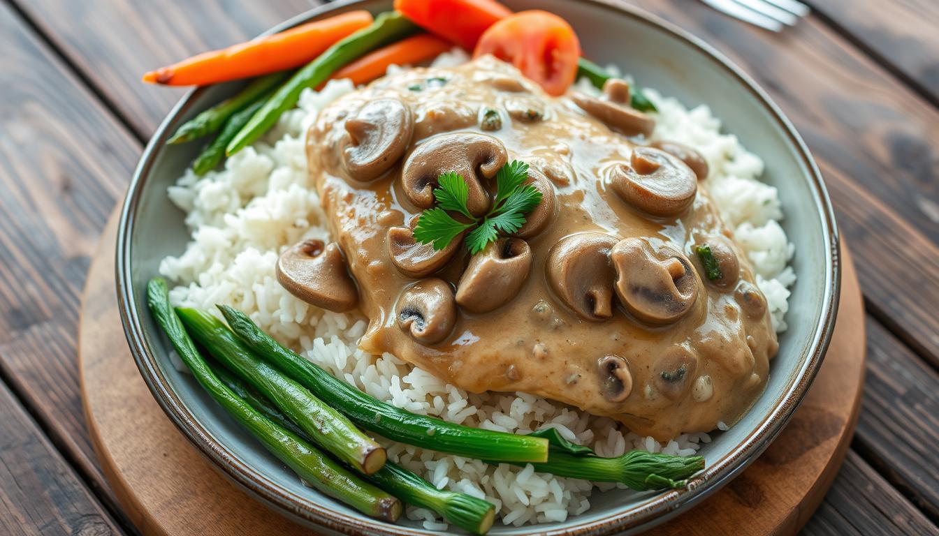 Easy Cream of Mushroom Chicken