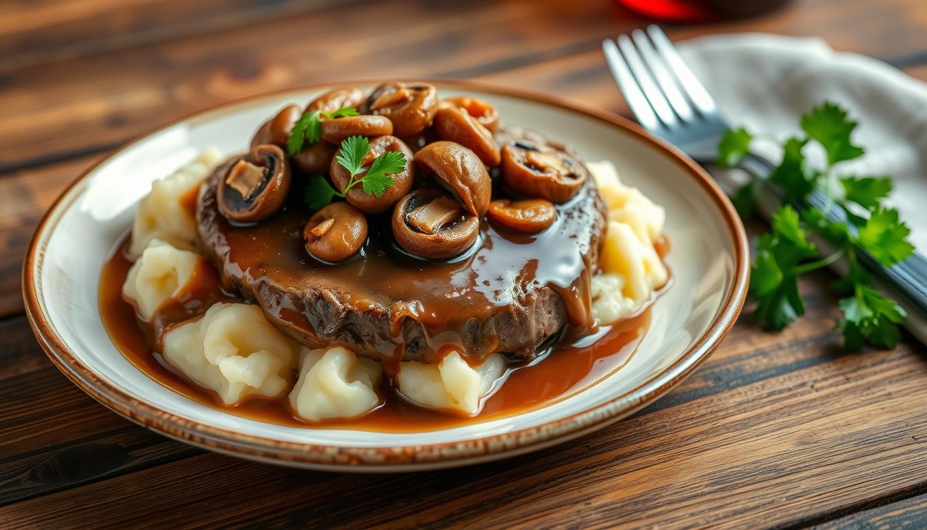 Salisbury Steak With Mushrooms