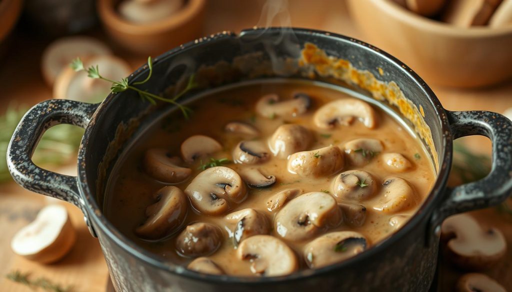 mushroom-gravy